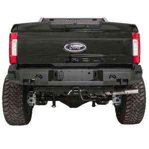Fab Fours - Fab Fours FS08-W1351-1 Premium Rear Bumper with Sensor Holes for Ford Super Duty 1999-2016 - Image 2