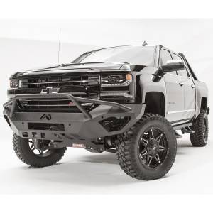 Fab Fours - Fab Fours CS16-D3852-1 Vengeance Front Bumper with Pre-Runner Guard and Sensor Holes for Chevy Silverado 1500 2016-2018 - Image 2