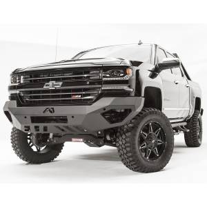 Fab Fours - Fab Fours CS16-D3851-1 Vengeance Front Bumper with Sensor Holes for Chevy Silverado 1500 2016-2018 - Image 2