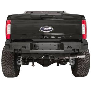 Fab Fours - Fab Fours FS17-W4151-1 Premium Rear Bumper with Sensor Holes for Ford Super Duty 2017-2022 - Image 1