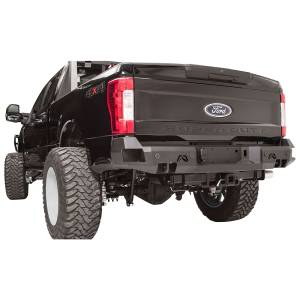 Fab Fours - Fab Fours FS17-W4151-1 Premium Rear Bumper with Sensor Holes for Ford Super Duty 2017-2022 - Image 2