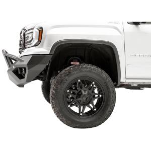 Fab Fours - Fab Fours GS16-D3952-1 Vengeance Front Bumper with Pre-Runner Guard and Sensor Holes for GMC Sierra 1500 2016-2018 - Image 3