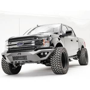 Fab Fours - Fab Fours FF18-D4551-1 Vengeance Front Bumper with Sensor Holes for Ford F150 2018-2020 - Image 2