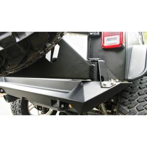 Fab Fours - Fab Fours JP-Y1261T-1 Off the Door Tire Carrier for Jeep Wrangler JK 2007-2018 - Image 5
