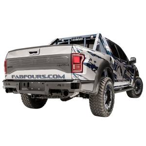 Fab Fours - Fab Fours FF17-W4351-1 Premium Rear Bumper with Sensor Holes for Ford Raptor 2017-2020 - Image 2