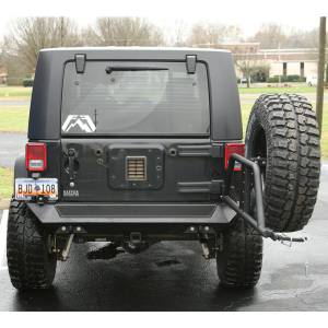 Fab Fours - Fab Fours JP-Y1251T-1 Rear Tire Carrier for Jeep Wrangler JK 2007-2018 - Image 2