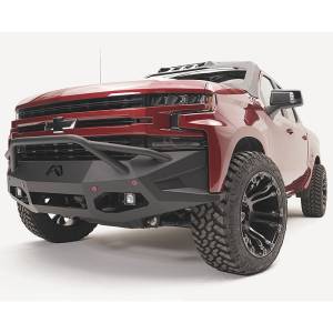 Fab Fours - Fab Fours CS19-D4052-1 Vengeance Front Bumper with Pre-Runner Guard and Sensor Holes for Chevy Silverado 1500 2019-2022 - Image 2