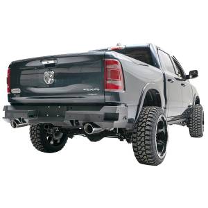 Fab Fours - Fab Fours DR19-W4251-1 Premium Rear Bumper with Sensor Holes for Dodge Ram 1500 2019-2023 New Body Style - Image 2