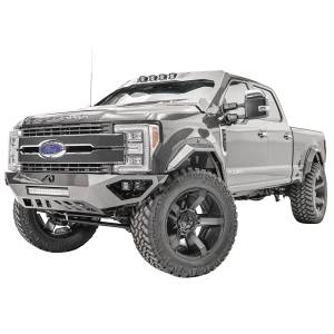 Fab Fours - Fab Fours FS17-V4161-1 Open Fender Front Bumper for Ford F250/F350 2017-2022 - Image 4