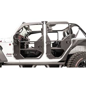 Fab Fours - Fab Fours JL1031-1 Rear Full Tube Door for Jeep Wrangler JL 2018-2022 - Image 3