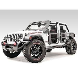 Fab Fours - Fab Fours JL1032-1 Front Half Tube Door for Jeep Wrangler JL 2018-2024 - Image 4