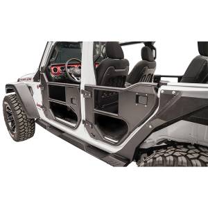 Fab Fours - Fab Fours JL1033-1 Rear Half Tube Door for Jeep Wrangler JL 2018-2024 - Image 3