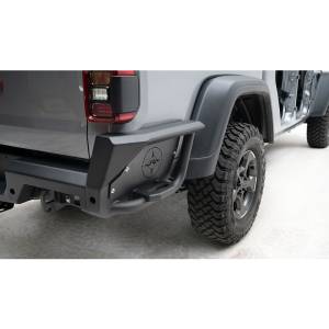 Fab Fours - Fab Fours JT20-Y1950-1 Rear Bumper with Sensor Holes for Jeep Gladiator JT 2020-2022 - Image 4
