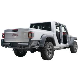 Fab Fours - Fab Fours JT20-Y1950-1 Rear Bumper with Sensor Holes for Jeep Gladiator JT 2020-2022 - Image 5