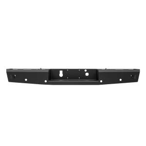 Bumpers by Style - Base Bumpers - Fab Fours - Fab Fours CH15-RT3050-1 Red Steel Rear Bumper for GMC Sierra 2500HD/3500 2015-2019