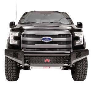 Fab Fours - Fab Fours FF09-K1961-1 Black Steel Front Bumper for Ford F150 2009-2014 - Image 2