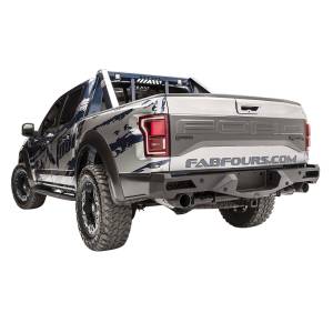Fab Fours - Fab Fours FF17-E4351-1 Vengeance Rear Bumper with Sensor Holes for Ford Raptor 2017-2020 - Image 3