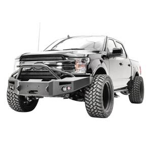 Fab Fours - Fab Fours FF18-H4552-1 Premium Winch Front Bumper with Pre-Runner Guard for Ford F150 2018-2020 - Image 3