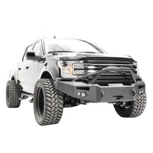 Fab Fours - Fab Fours FF18-H4552-1 Premium Winch Front Bumper with Pre-Runner Guard for Ford F150 2018-2020 - Image 4