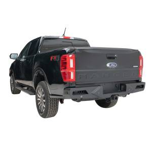 Fab Fours - Fab Fours FR19-E4851-1 Vengeance Rear Bumper with Sensor Holes for Ford Ranger 2019 - Image 2