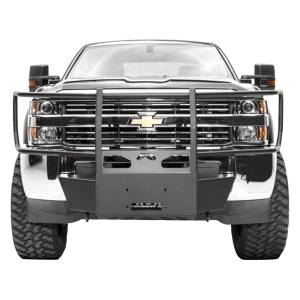 Fab Fours - Fab Fours GM16-N3370-1 Winch Mount with Grille Guard for Chevy Silverado/GMC Sierra 1500 2016-2018 - Image 2