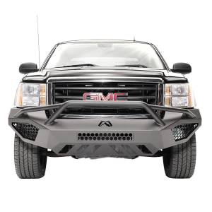 Fab Fours - Fab Fours GS07-D2152-1 Vengeance Front Bumper with Pre-Runner Guard for GMC Sierra 1500 2007-2013 - Image 1