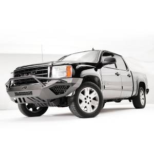 Fab Fours - Fab Fours GS07-D2152-1 Vengeance Front Bumper with Pre-Runner Guard for GMC Sierra 1500 2007-2013 - Image 3
