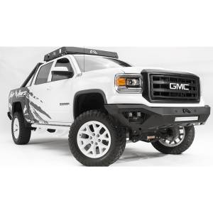 Fab Fours - Fab Fours GS14-D3151-1 Vengeance Front Bumper with Sensor Holes for GMC Sierra 1500 2014-2015 - Image 2