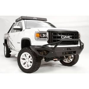 Fab Fours - Fab Fours GS14-D3152-1 Vengeance Front Bumper with Pre-Runner Guard and Sensor Holes for GMC Sierra 1500 2014-2015 - Image 3