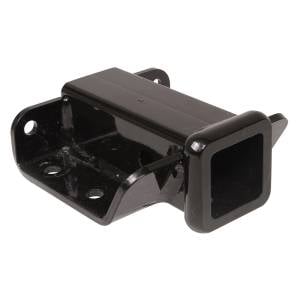 Towing Accessories - Fab Fours - Fab Fours QREC-1 Black Steel Elite 2" Front Receiver Hitch