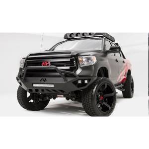 Fab Fours - Fab Fours TT14-D2852-1 Vengeance Front Bumper with Pre-Runner Guard for Toyota Tundra 2014-2021 - Image 2
