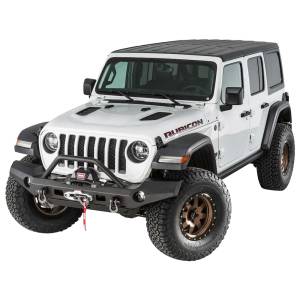 Shop Bumpers By Vehicle - Warn - Warn 101337 Elite Series Front Bumper for Jeep Gladiator JT2020-2022 /Wrangler JL 2018-2022