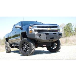 Fab Fours - Fab Fours CH14-A3051-1 Premium Winch Front Bumper for Chevy Silverado 2500HD/3500 2015-2019 - Image 2