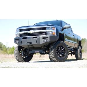 Fab Fours - Fab Fours CH14-A3051-1 Premium Winch Front Bumper for Chevy Silverado 2500HD/3500 2015-2019 - Image 3