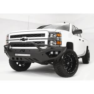 Fab Fours - Fab Fours CS14-D3052-1 Vengeance Front Bumper with Pre-Runner Guard for Chevy Silverado 1500 2014-2015 - Image 2