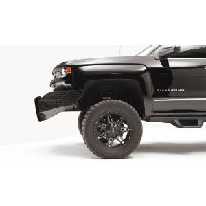 Fab Fours - Fab Fours CS16-K3861-1 Black Steel Front Bumper for Chevy Silverado 1500 2016-2018 - Image 3