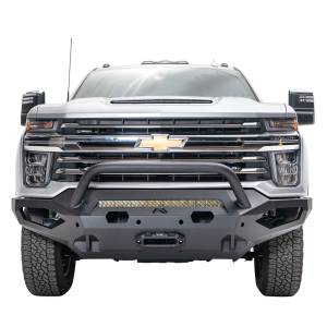Fab Fours - Fab Fours CH15-X2752-1 Matrix Front Bumper with Pre-Runner Guard for Chevy Silverado 2500HD/3500 2015-2019