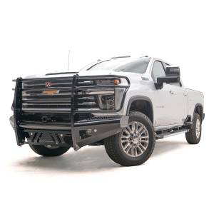 Fab Fours - Fab Fours CH20-S4960-1 Black Steel Front Bumper with Grille Guard for Chevy Silverado 2500HD/3500 2020-2023 - Image 3