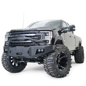 Fab Fours - Fab Fours FS17-A4162-1 Winch Front Bumper with Pre-Runner Guard for Ford F250/F350 2017-2022 - Image 2