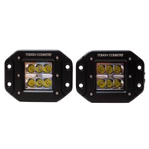 Tough Country - Tough Country Torch2x3 Post Mount LED Cube Light - Pair - Image 2