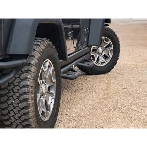 Tough Country - Tough Country JKSB Deluxe 4-Door Cab Length Step Bar for Jeep Wrangler JK 2007-2018 - Image 2