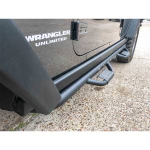 Tough Country - Tough Country JKSB Deluxe 4-Door Cab Length Step Bar for Jeep Wrangler JK 2007-2018 - Image 4