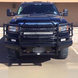 Tough Country - Tough Country TFR0220GLRESM-GLOSS Traditional Front Bumper for GMC Sierra 2500HD/3500 2003-2006 - Image 2