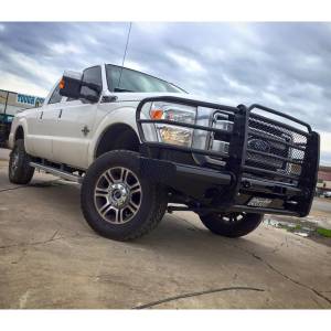 Tough Country - Tough Country TFR0500FLRESM-GLOSS Traditional Front Bumper for Ford F250/F350/Excursion 2005-2007 - Image 3