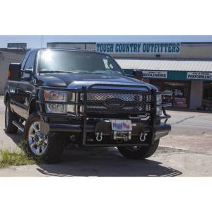 Tough Country - Tough Country TFR2011FLRESMW-GLOSS Traditional Winch Front Bumper for Ford F250/F350 2011-2016 - Image 2