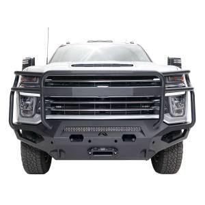 Fab Fours CH20-X4950-1 Matrix Front Bumper with Full Grill Guard for Chevy Silverado 2500HD/3500 2020-2023
