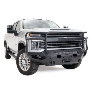 Fab Fours - Fab Fours CH20-X4950-1 Matrix Front Bumper with Full Grill Guard for Chevy Silverado 2500HD/3500 2020-2023 - Image 3