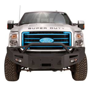 Fab Fours FS11-A2552-1 Winch Front Bumper with Pre-Runner Guard for Ford F250/F350 2011-2016