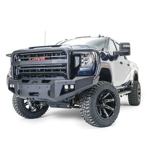 Fab Fours - Fab Fours GM20-A5050-1 Premium Front Bumper with Full Grill Guard for GMC Sierra 2500HD/3500 2020-2022 - Image 2