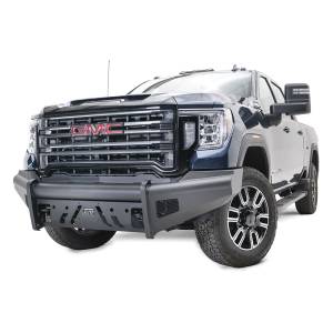 Fab Fours - Fab Fours GM20-Q5061-1 Black Steel Elite Front Bumper with No Guard for GMC Sierra 2500HD/3500 2020-2022 - Image 2
